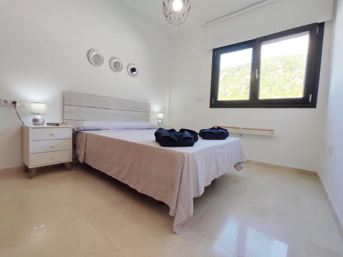 Hébergement de vacances Precioso Bungalow Luminoso Con Piscina Y Terraza.